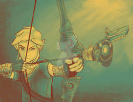 Legend OF Zelda Wii U - colour palette challenge