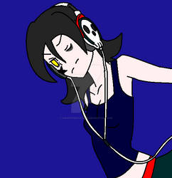 listening to music