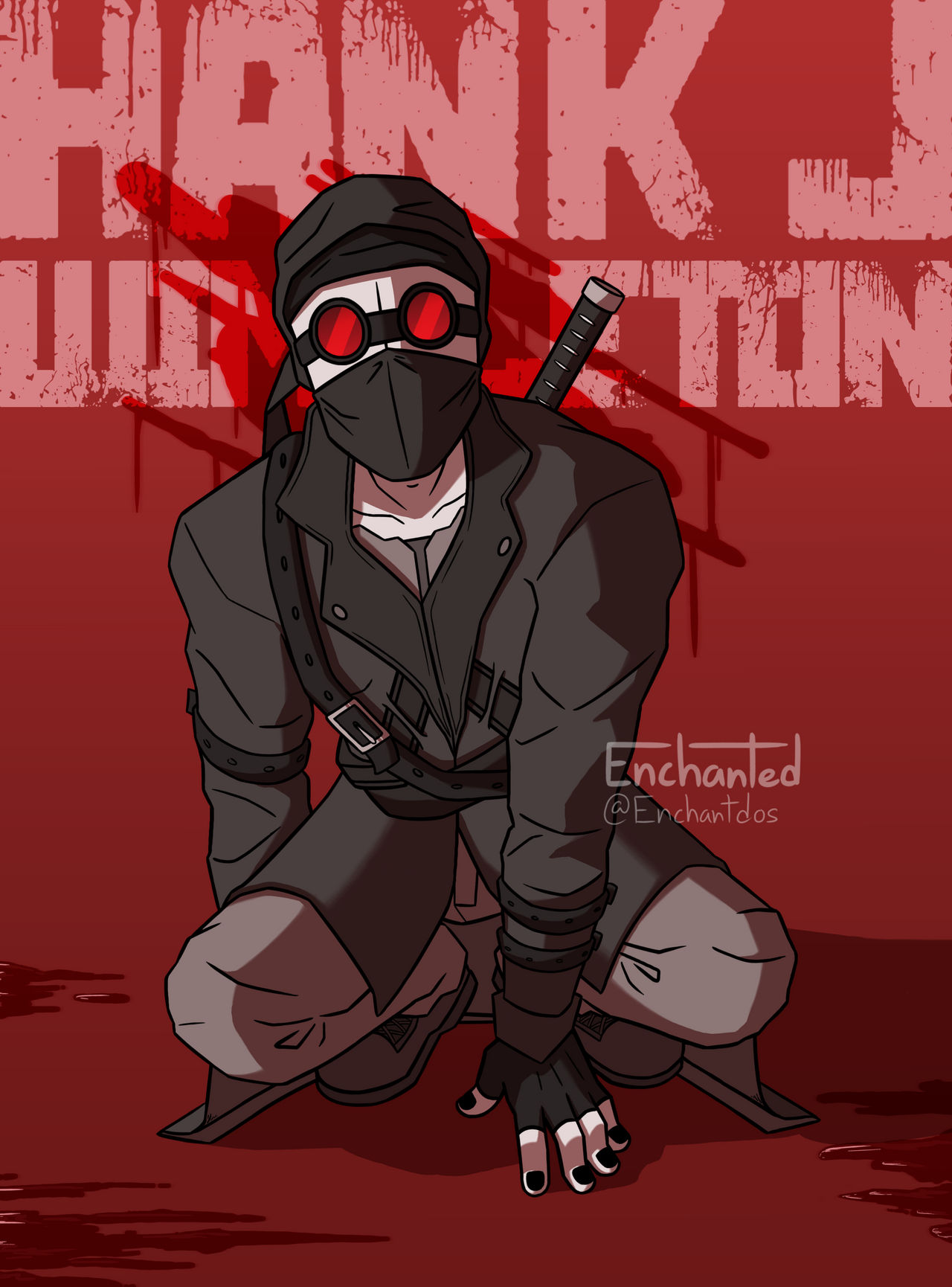 Hank J. Wimbleton - Madness Combat Fanart by EnchantedPaints on DeviantArt