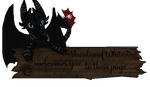 ShardianofWhiteFire - Welcome Sign by FireOmens