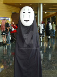 SPIRITED AWAY: No Face cosplay (Ikasucon2012) by ValenK