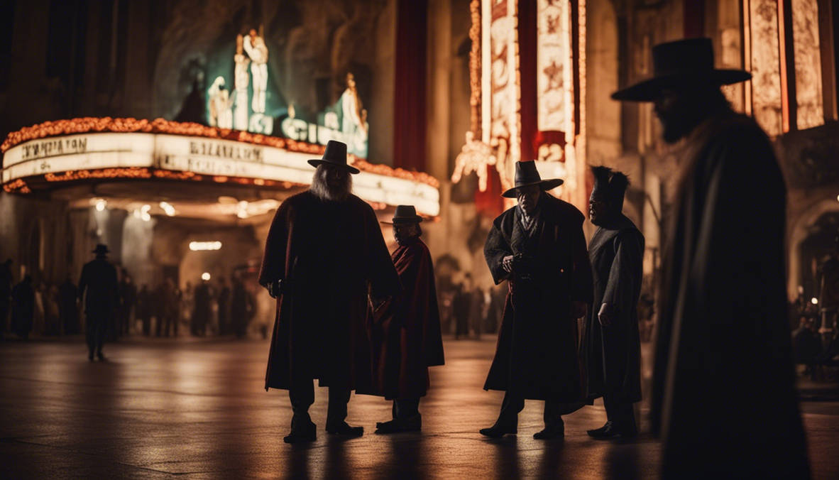 the greatest horror villains in front of Grauman's