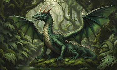 Demonic Green Dragon 1
