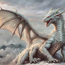 Demonic white dragon 1