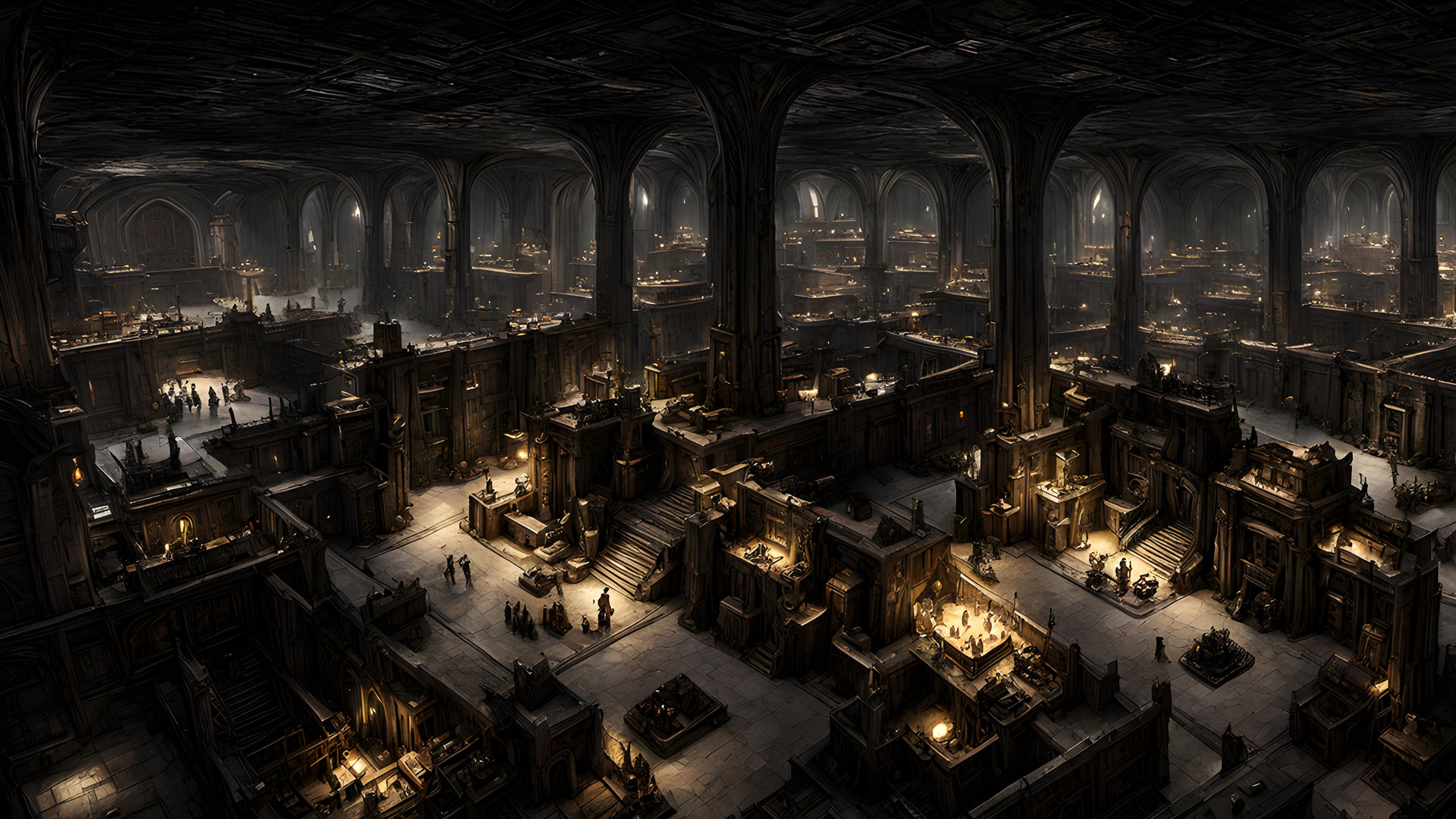 Dwarf Structures The vast Mountain Dwarf Halls 5 by Tirinium1 on DeviantArt
