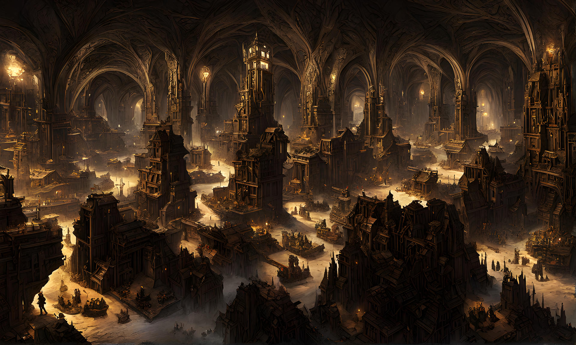 Dwarf Structures The vast Mountain Dwarf Halls 11 by Tirinium1 on DeviantArt