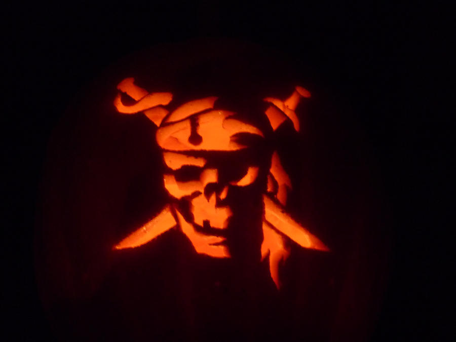 Pirates o.t. Caribbean pumkin