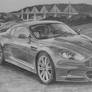 Aston Martin DBS drawing