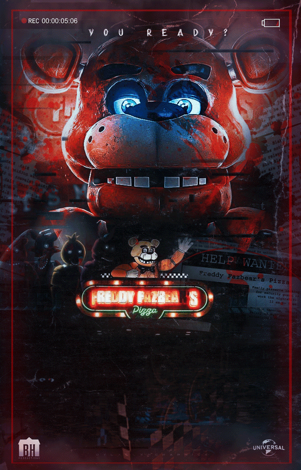 Five Nights at Freddy's - Remake Movie Poster by BlueprintPredator on  DeviantArt