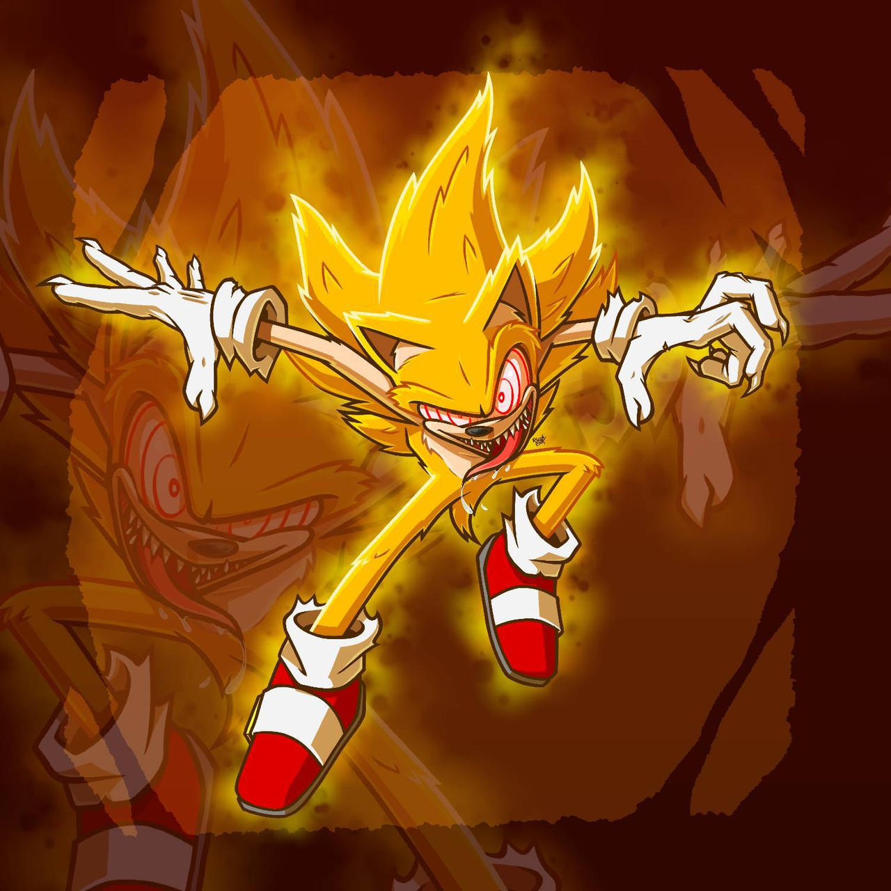 fleetway Sonic by Gokulooanmale on DeviantArt