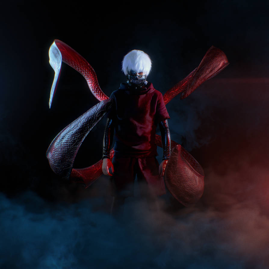 Kaneki Cosplay Photomotion Animation