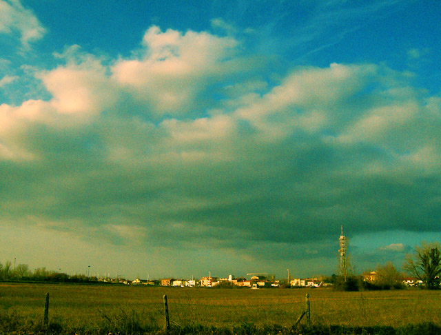 Frightening clouds