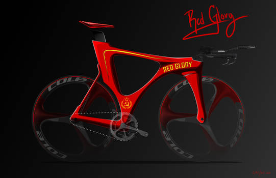 Concept Bike Design - Red Glory
