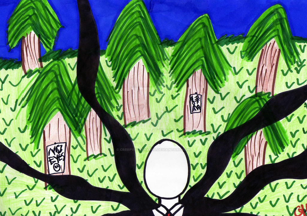 Slenderman Woods by creepypasta4eva on DeviantArt