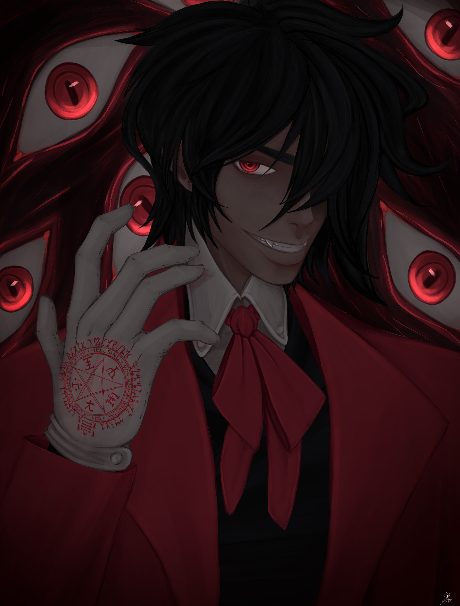 Hellsing Moon Color Alucard - HELLSING FANART by Moody-Moons on DeviantArt