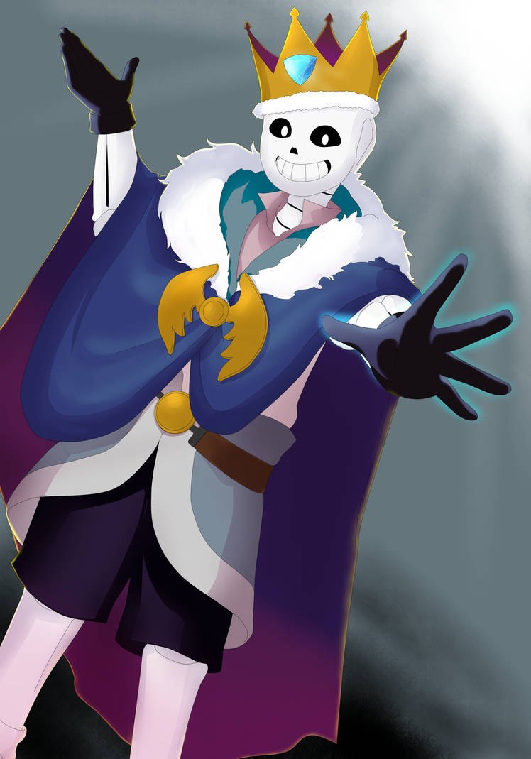 StoryShift - King Sans by SpitLeon on DeviantArt