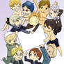 Hetalia and Free!