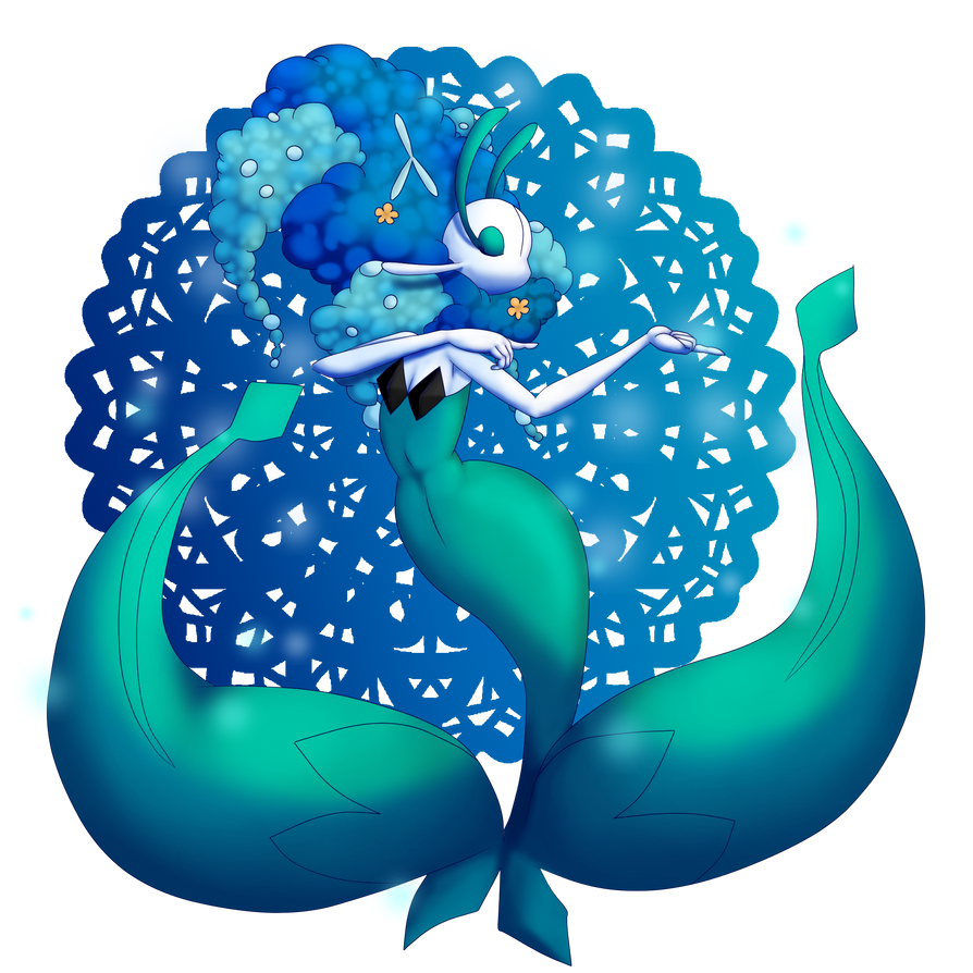 Florges is Blue by Phospoop on DeviantArt