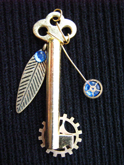 Gold and Blue Clockwork