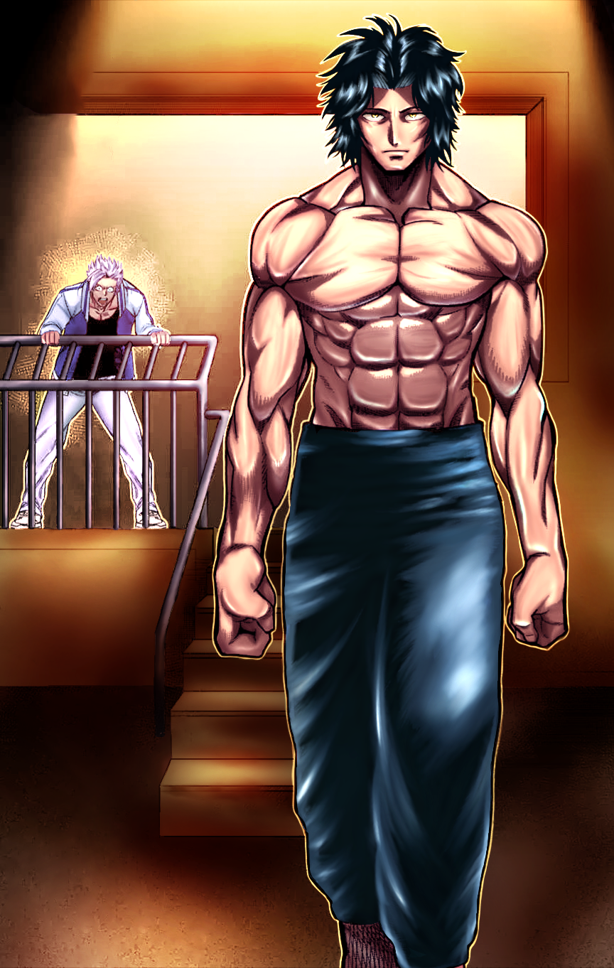 New artwork of Baki hanma vs yujiro hanma by bobstone776 on DeviantArt