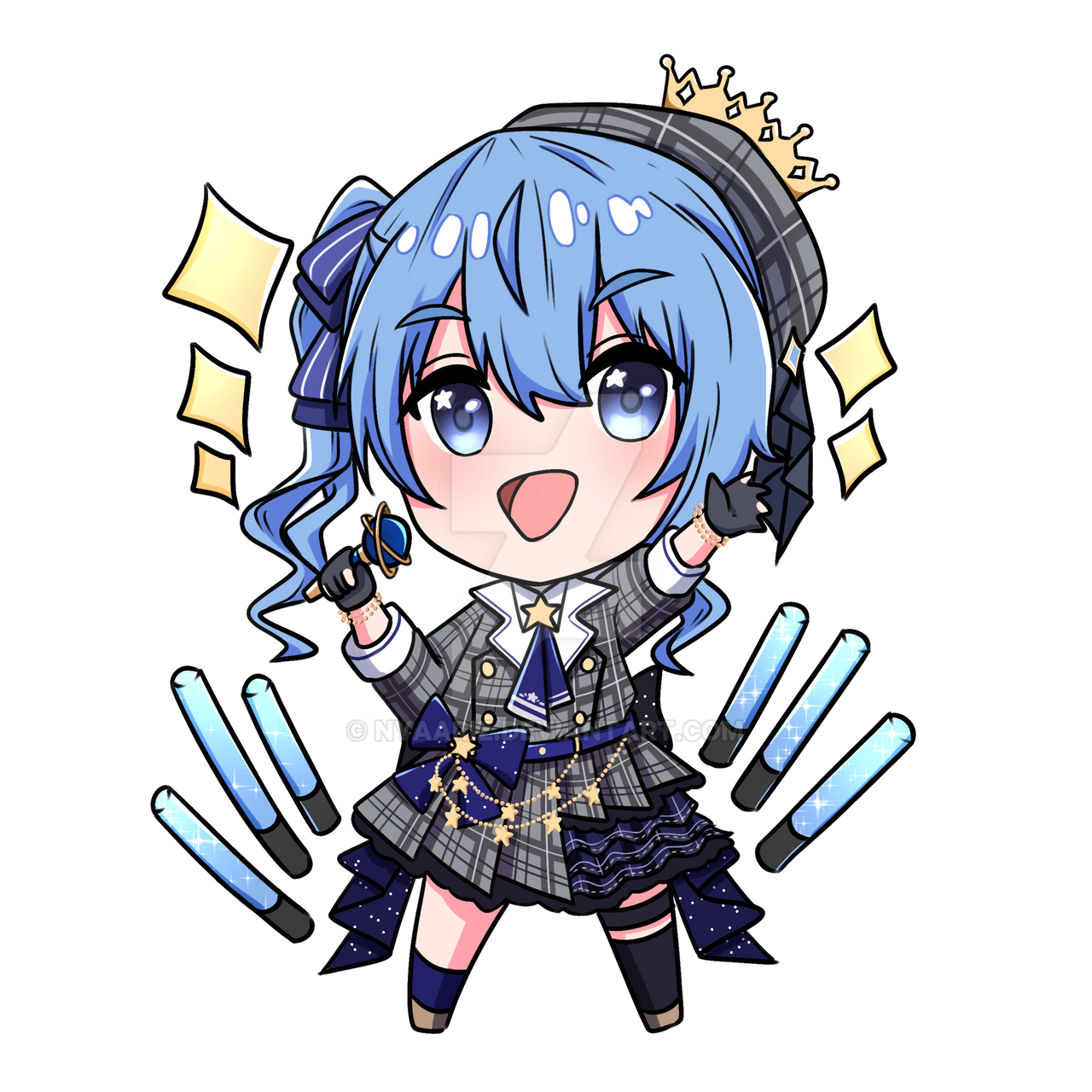 Suisei chibi by Nyaariz on DeviantArt
