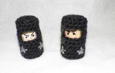 Cork and Crochet Ninjas!
