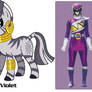 Kyoryu violet Zecora famale version