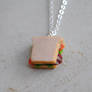 BLT Sandwich Necklace