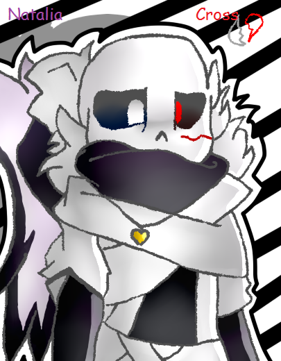 Fanart Cross Sans by lostvi21 on DeviantArt