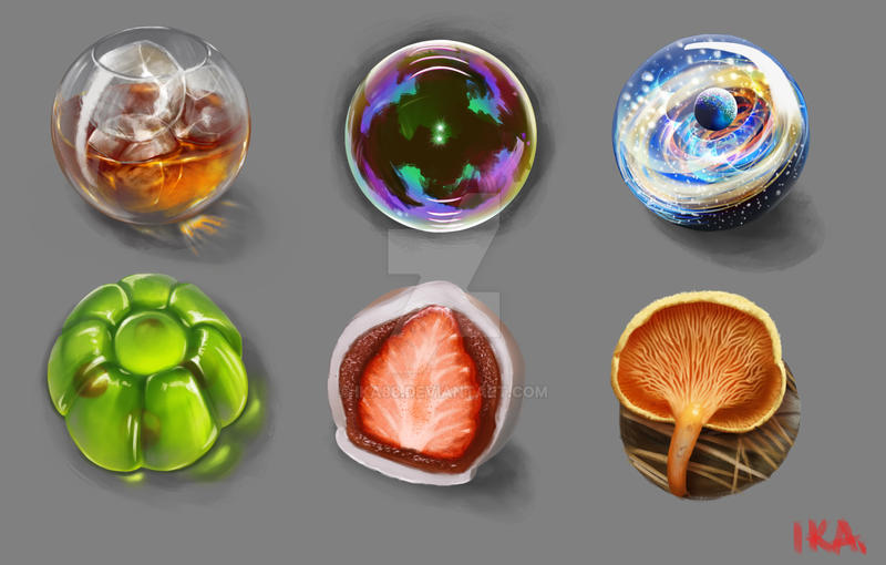 Material_study by Ika88 on DeviantArt
