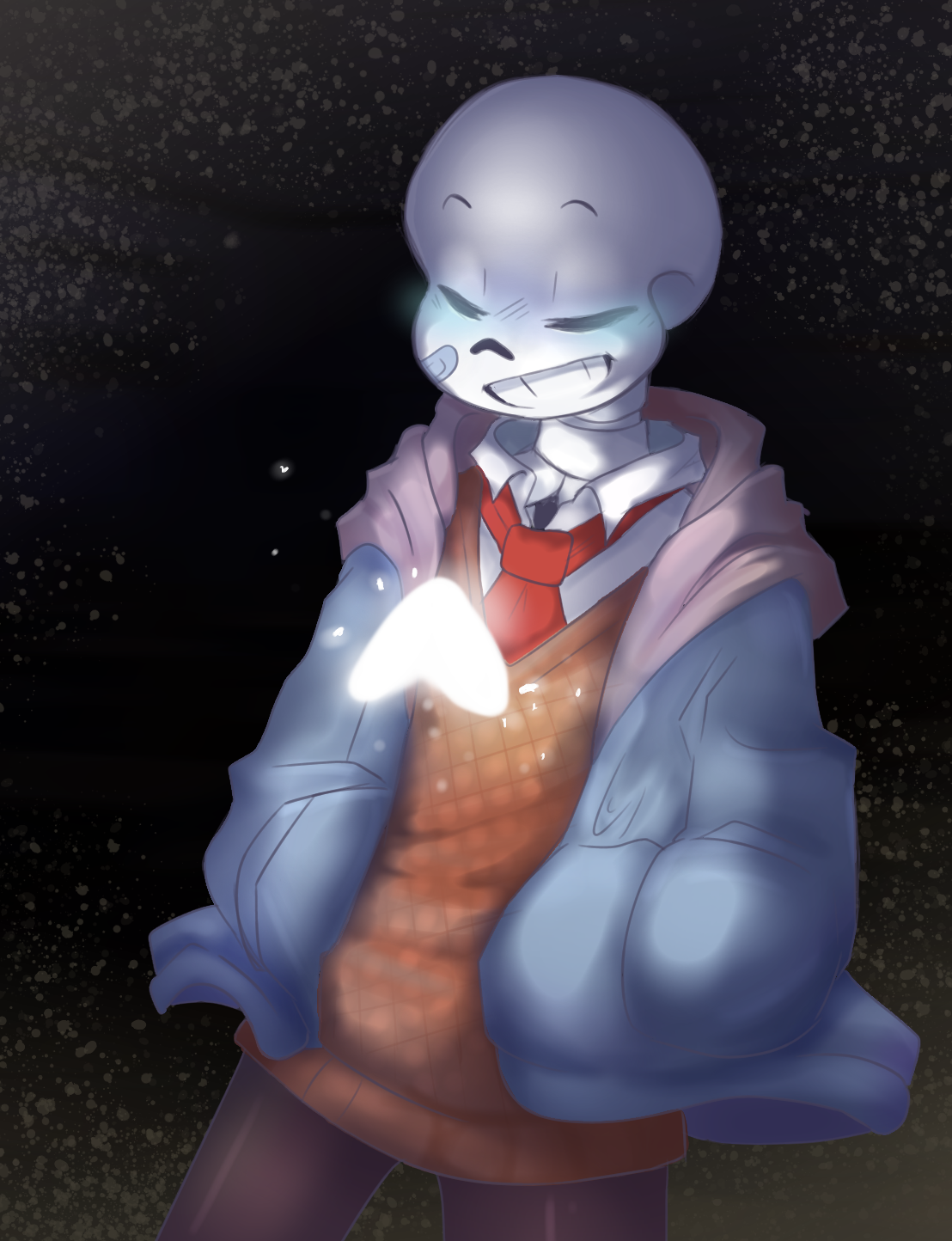 Hiiii.horror sans by xXRedshouGunXx on DeviantArt