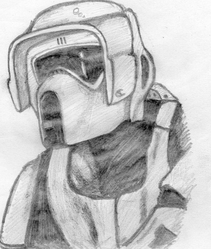 Star wars scout trooper by deathlouis on DeviantArt
