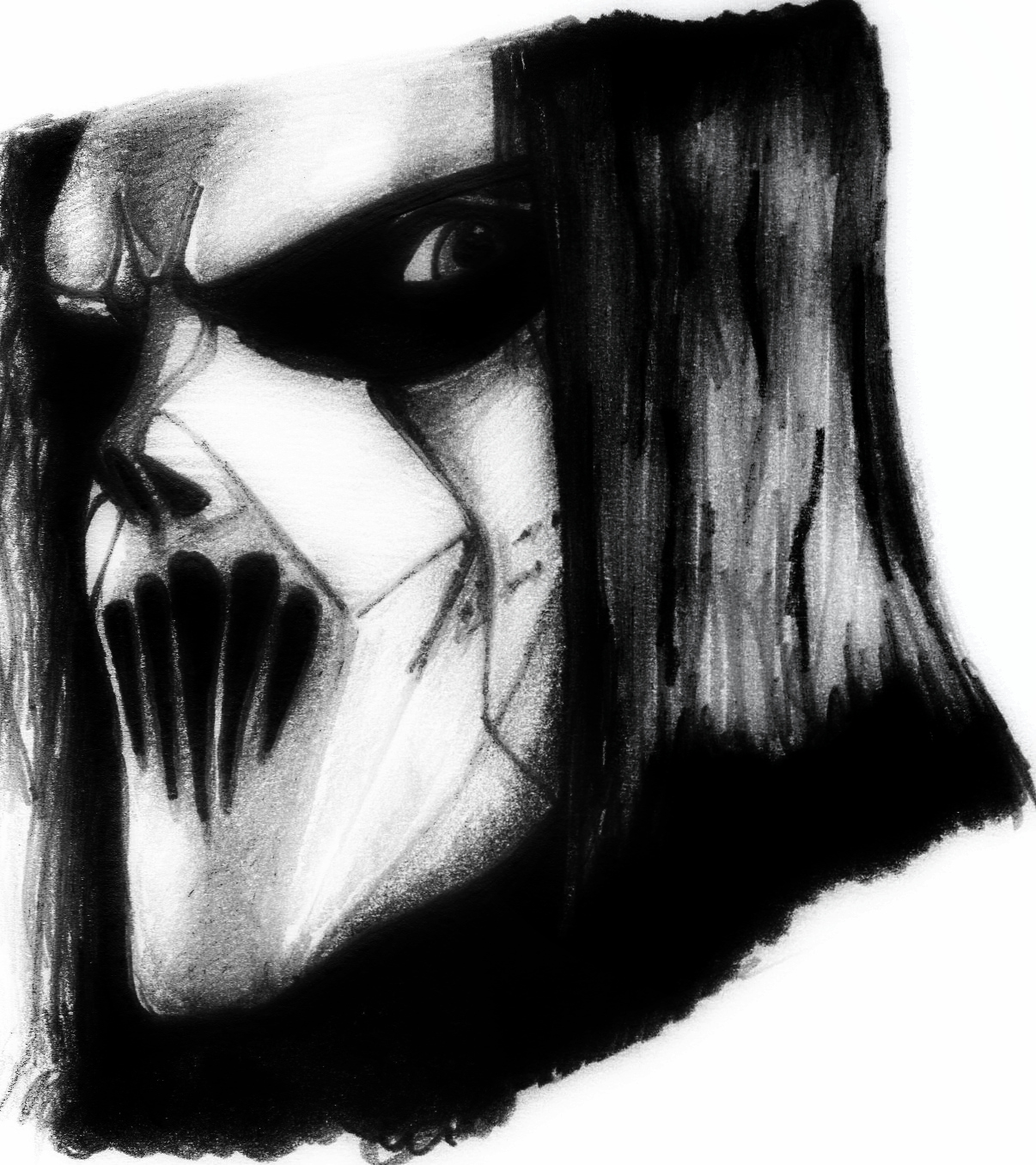 Slipknot - Mick thompson, drawing