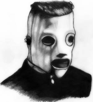 Slipknot - corey taylor, drawing