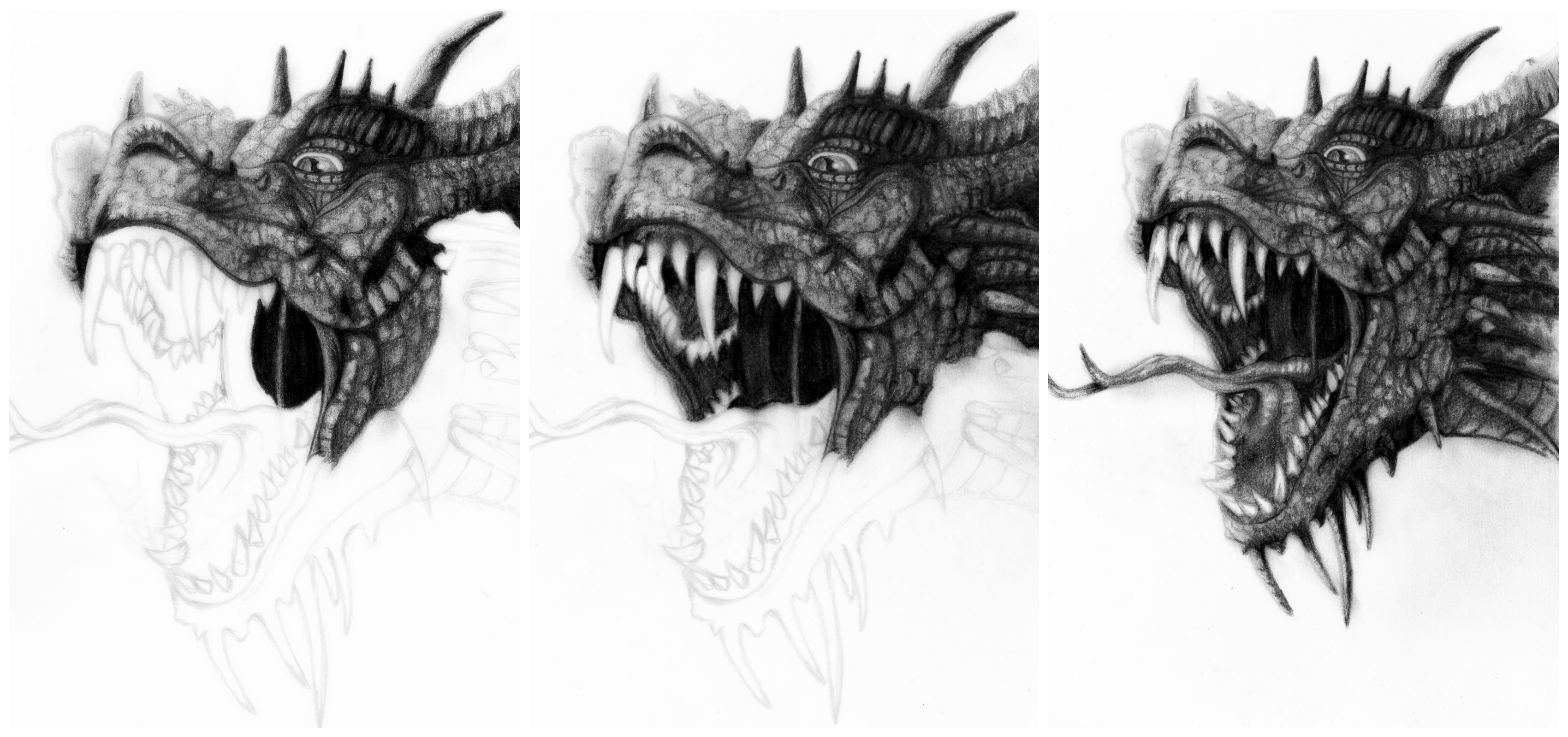 Dragon (In 3 steps)