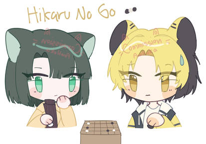 Hikaru no go. by jen-and-kris on DeviantArt