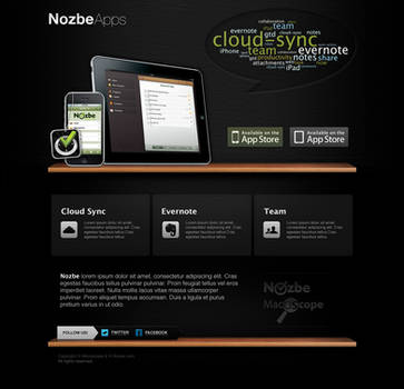 NozbeApps website