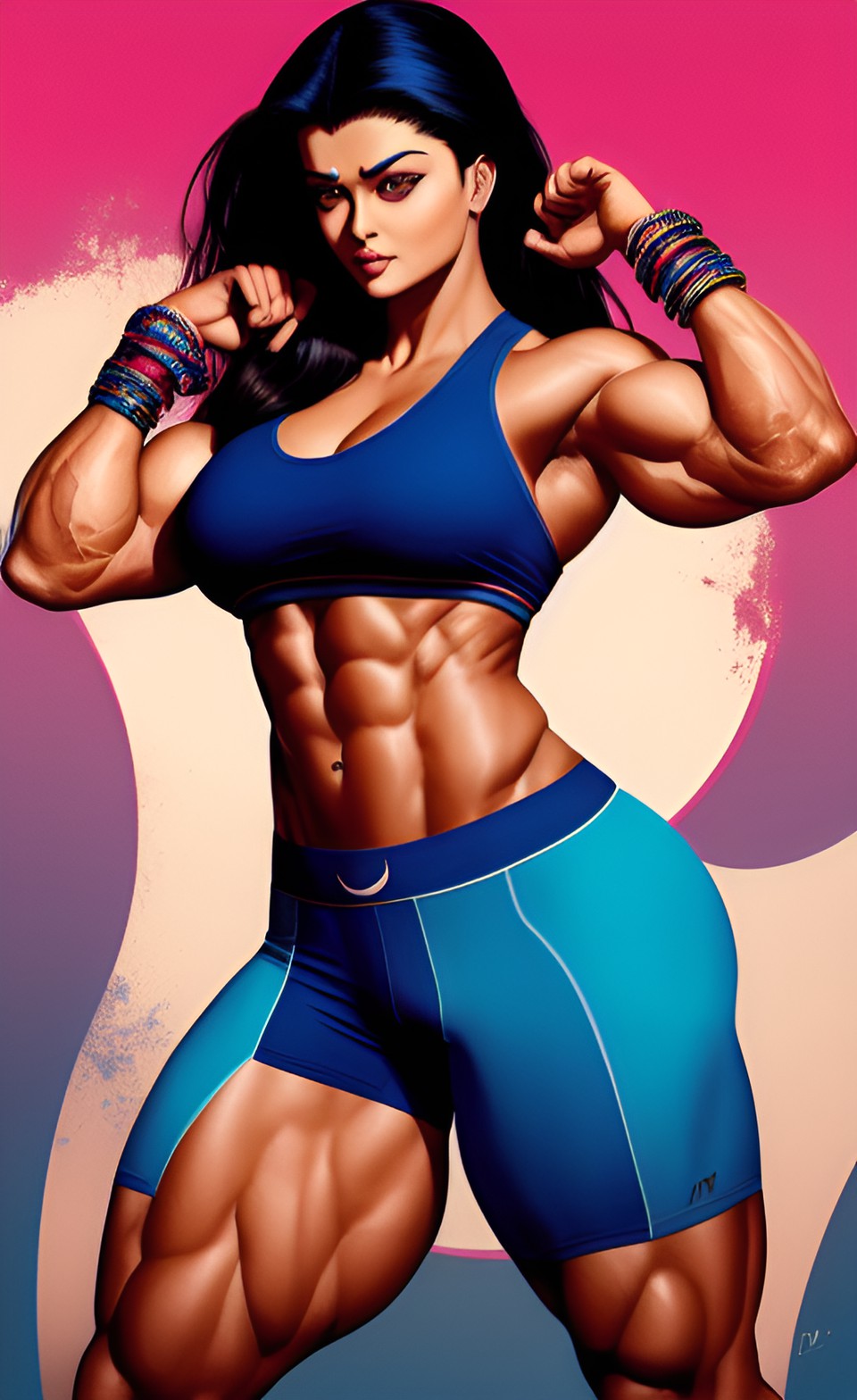 aishwariya rai muscular anime look by supercar3432 on DeviantArt aishwariya rai muscular anime look by supercar3432 on DeviantArt