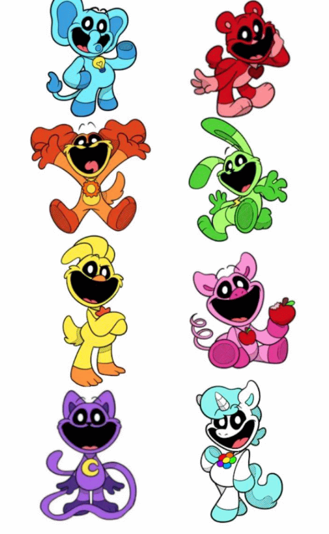 Smiling Critters Renders Smiling Critters to Brighting Critters by Cosmo2006 on DeviantArt