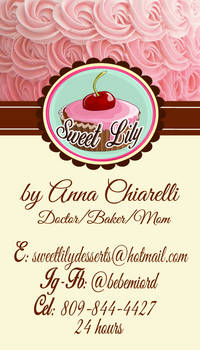 Sweet Lily business card