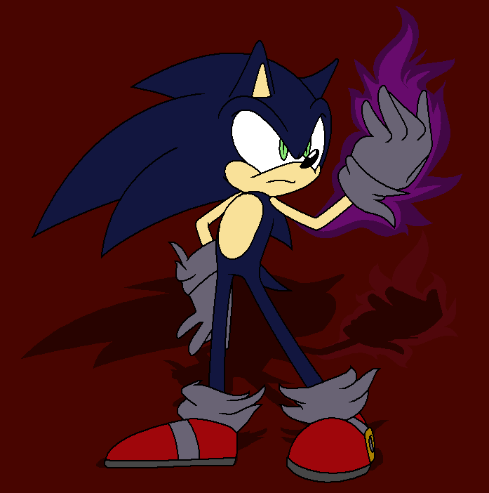 Evil Sonic 2 by hannathehedgehog on DeviantArt