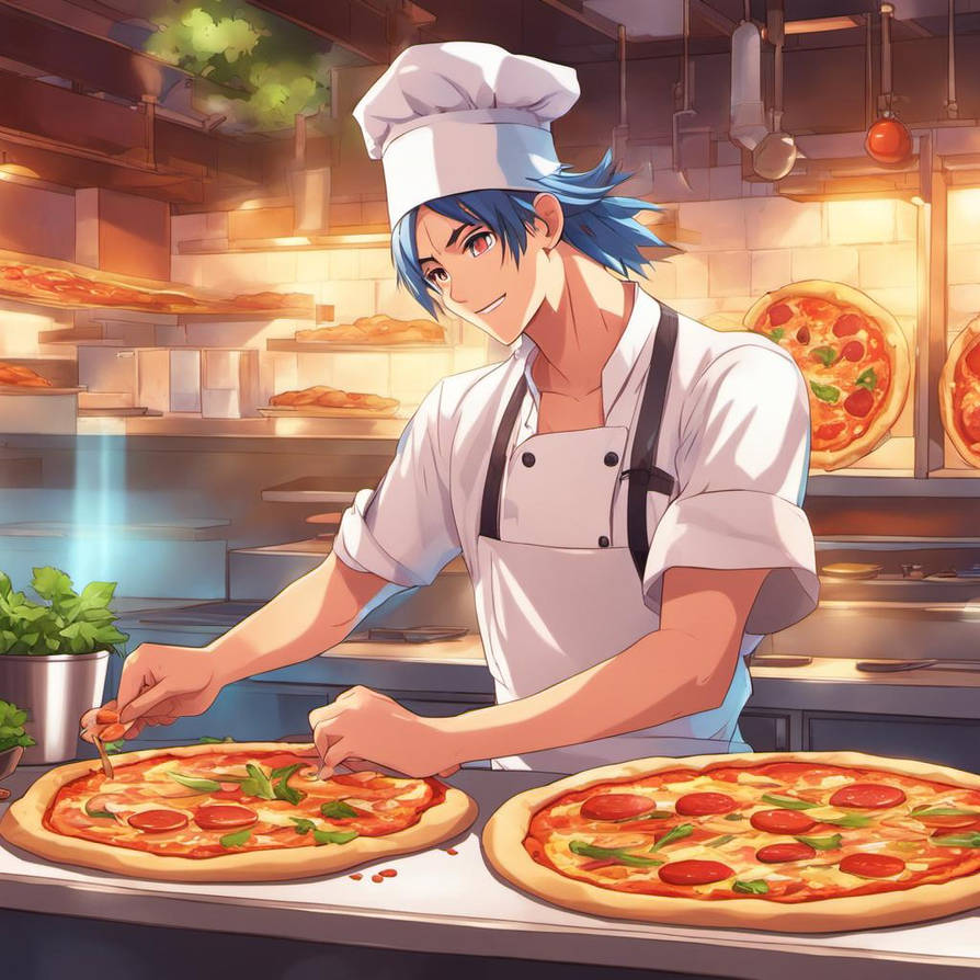A chef by Excitedshark210 on DeviantArt