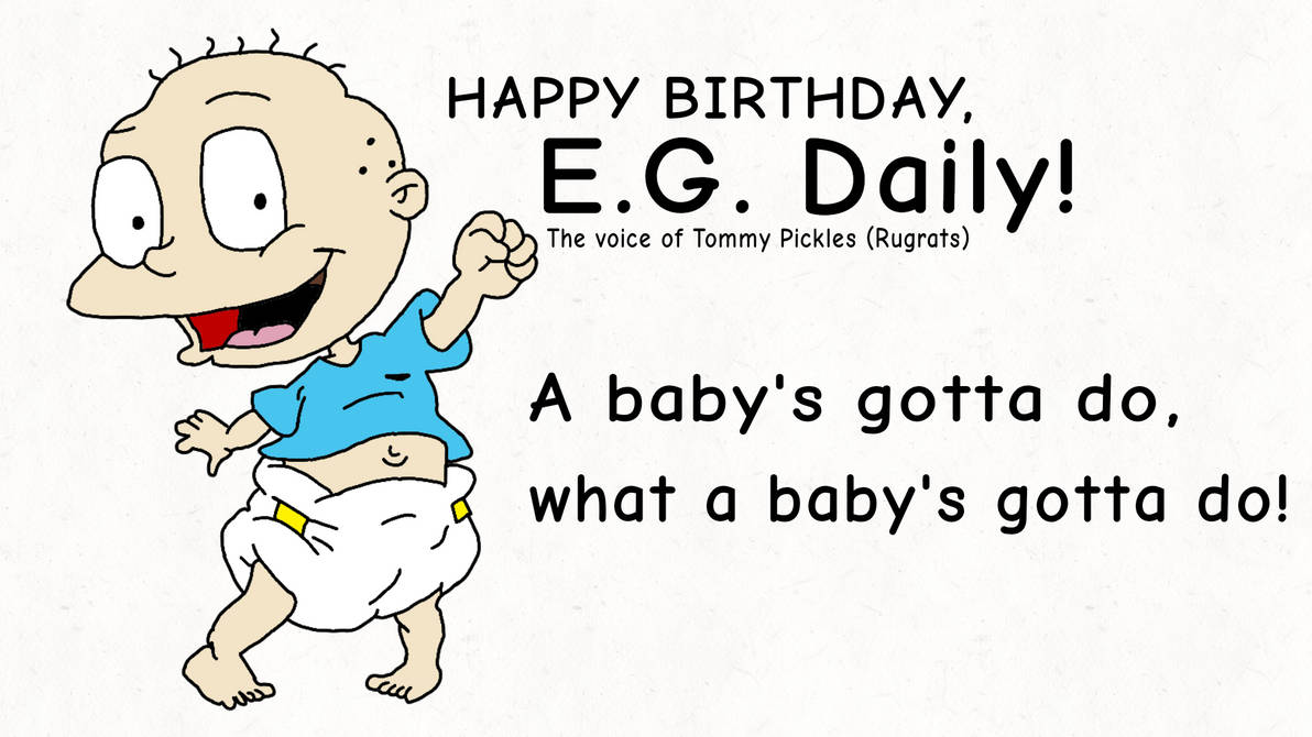 Happy Birthday, E.G. Daily! by ZionAndrew2005 on DeviantArt