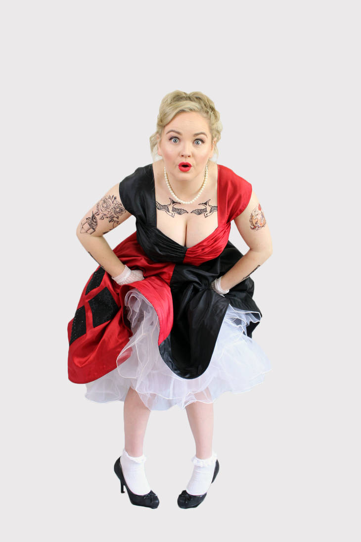 Rockabilly Harley Quinn by TheCuckooEmporium
