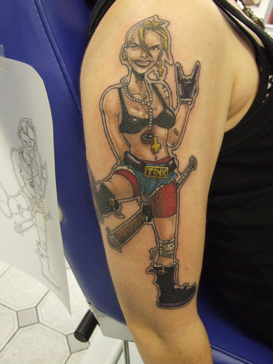 Tank Girl Tattoo