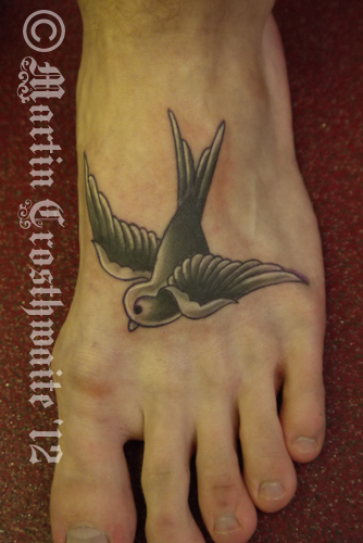 Foot Swallow Tattoo by mxw8 on DeviantArt Foot Swallow Tattoo by mxw8 on DeviantArt