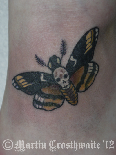 Death Moth Tattoo by mxw8 on DeviantArt