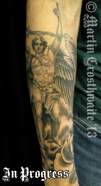 St Michael tattoo