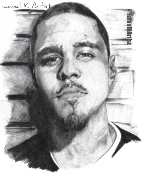 j cole drawing by ZWarrior122 on DeviantArt J Cole Drawing By Zwarrior122 On Deviantart