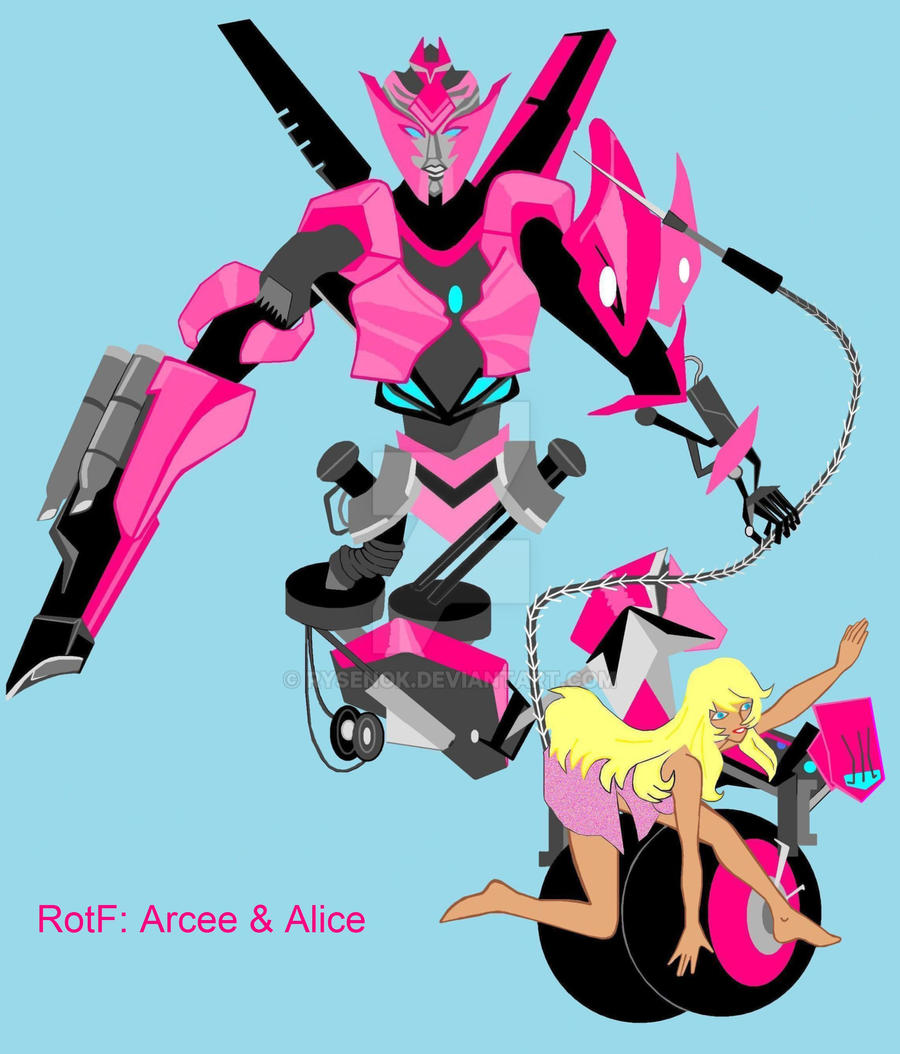 RotF: Arcee and Alice by rysenok on DeviantArt